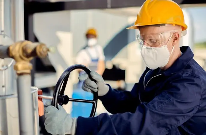 Teste de estanqueidade industrial